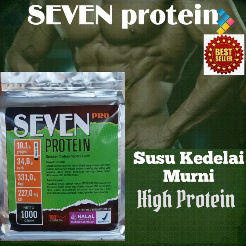 SEVEN PRO PROTEIN Whey protein bubuk kedelai 2000 gr 2