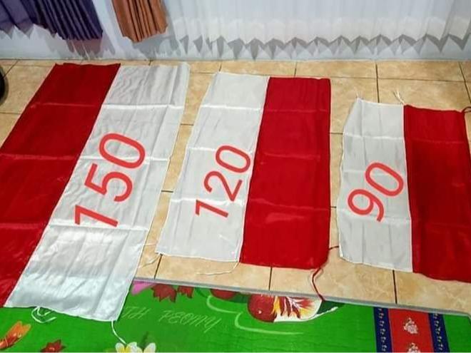 BENDERA 115 CM MURAH /BENDERA MERAH PUTIH 1