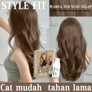Warna Tahan Lama, Cocok Untuk Muslimah & Keluarga Muslim!cat rambut,cat rambut hair color.Formula Tanpa Amonia Aman Kulit Kepala,Daya Pewarnaan Baik, Warna Tetap Cerah Setelah Dicuci.hair color.warna rambut,cat rambut garnier hair dye 200ML