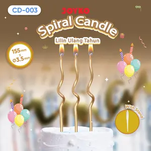 JOYKO Lilin Ulang Tahun Spiral Birthday Candle CD-003