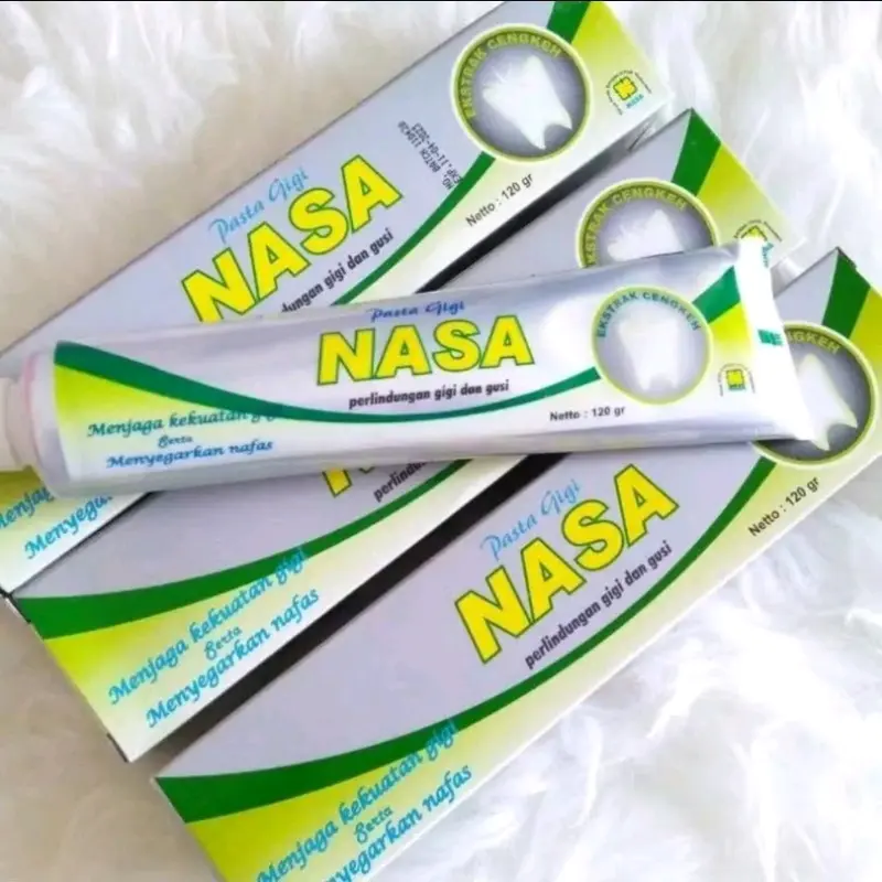 Pasta Gigi Nasa Original BPOM 120ml sehatkan Gusi Memutihkan 2