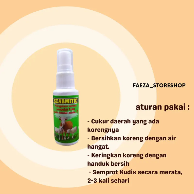 OBAT SCABIES GUDIK EKSIM GATAL KORENG SEMPROT HEWAN SAPI KAMBING DOMBA 4