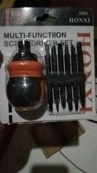 Product Review of RJO - Obeng Cebol CRV Set 13in1 / Obeng Cebol Bolak-Balik Buntek / Obeng Mini Ratchet Karet Dua Arah from y**a w**i 0
