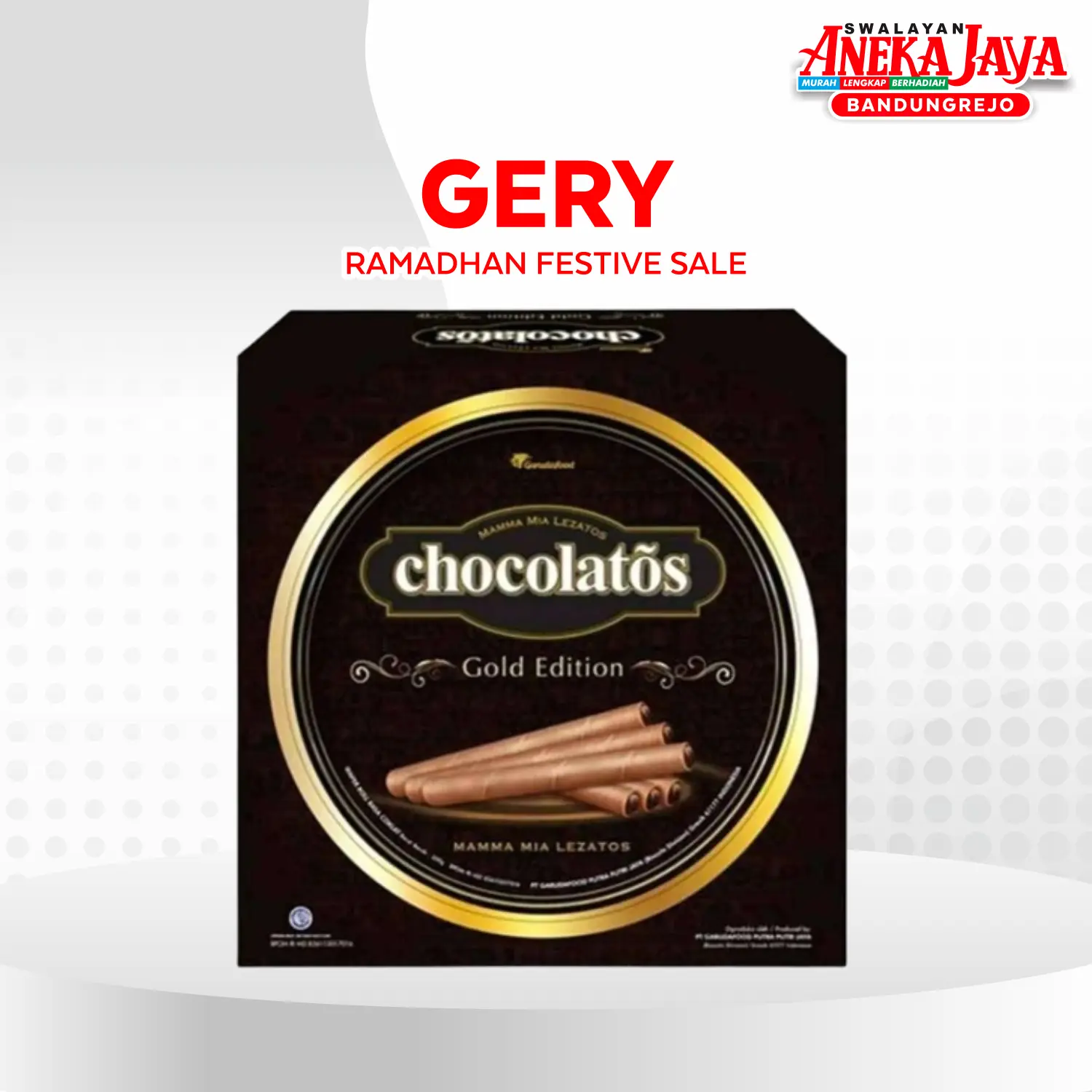 CHOCOLATOS GOLD EDITION TIN 350GR