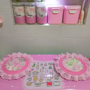 (Motif) Tutup Kompor Hias / Tutup Kompor Shabby /Alas Serbaguna