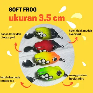 Soft frog Em Lure 3.5 Cm Berat 4 Gram