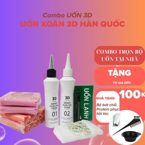 CẢI TIẾN MỚI MUA 1 TẶNG 7 UỐN LẠNH TÓC 3D 150ML NEW- UỐN LẠNH TẠO SÓNG BỒNG BỀNH VÀ TRỤC UỐN XOĂN UỐN TẠI NHÀ NỮ Thuốc uốn tóc tại nhà thuốc uốn lanh 3D không mùi cao cấp 150ml uốn tóc nam nữTặng 1 Combo dụng uốn 6 món và 1 dưỡng protein phục hồi