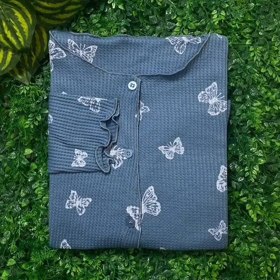 Denim Kupu2 Putih