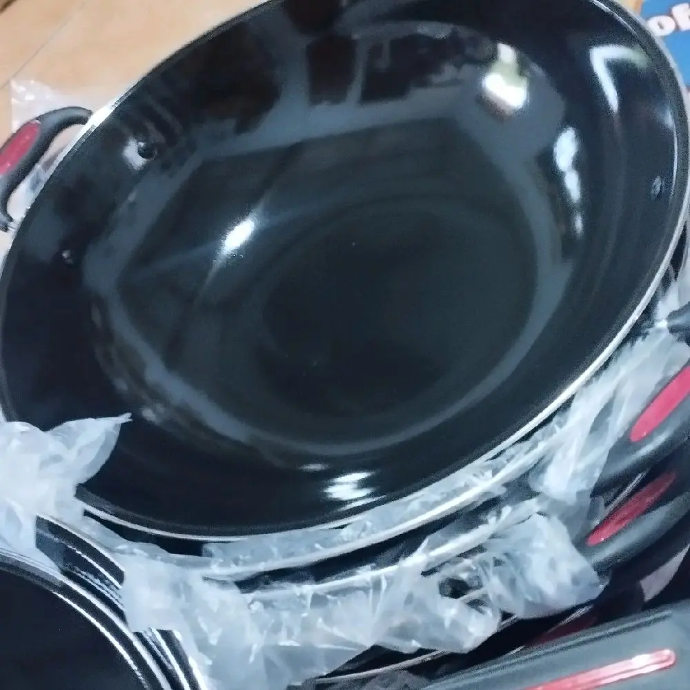 WAJAN ENAMEL AWET & TEBAL UKURAN 34Cm