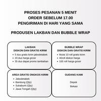 Gambar FLYHOME Bubble wrap putih 2,4kg potongan 30cm 4 roll 30x50meter - 2hitam 2putih dari Flyhome Brand Lokal Kota Depok 2 Tokopedia
