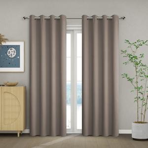 137*230CM Cortinas Opacas Bicolores Fuerte Opacidad Contra La Luz Y Protección Solar Variedad De Colores Disponibles