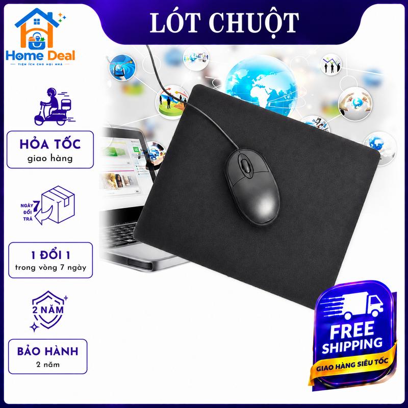 Lót chuột máy tính – bàn di chuột vải mềm, miếng lót chuột đế cao su bám bàn, dễ vệ sinh, tăng độ chính xác cho chuột.