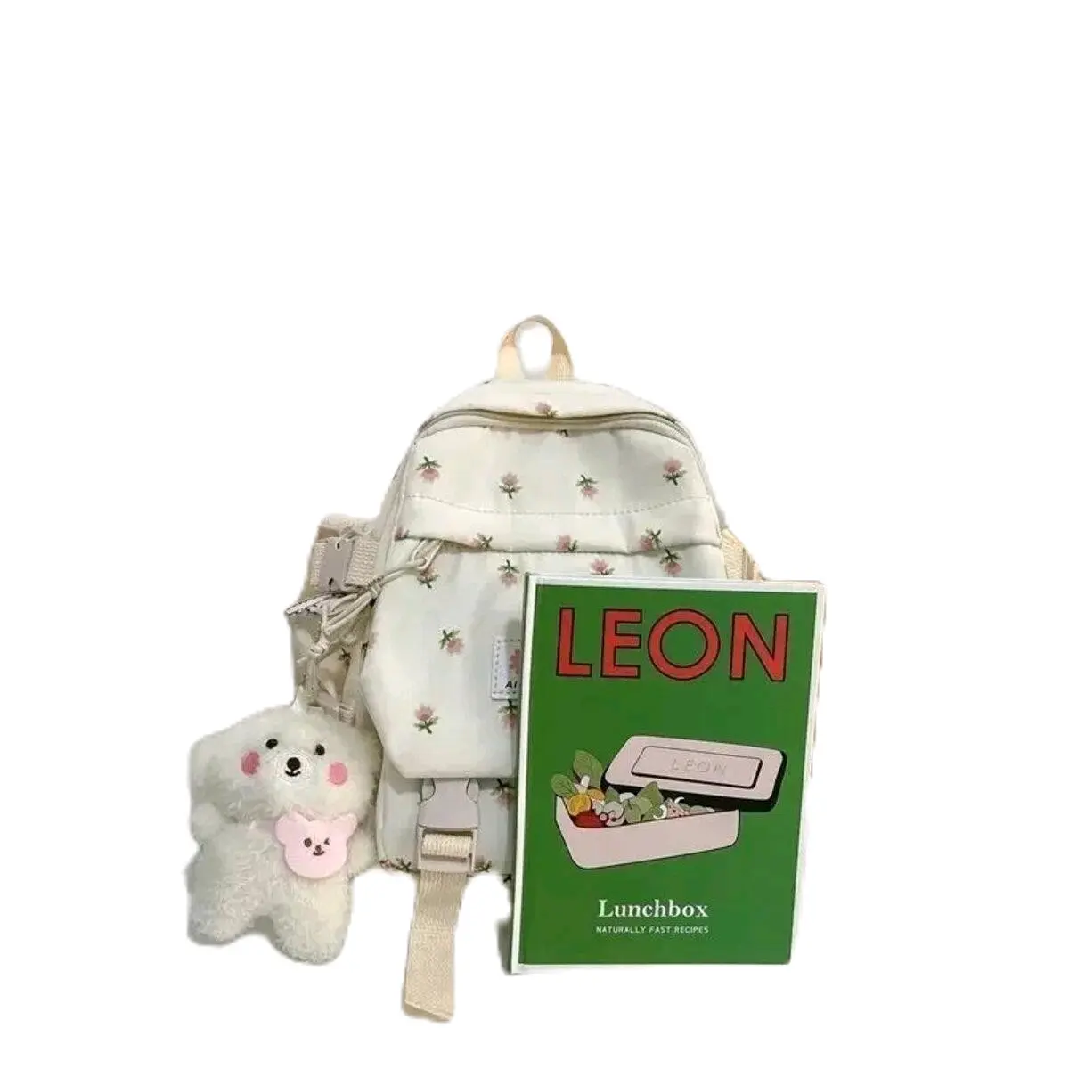 ransel mini motif bunga multifungsi fasihon korean stlye bahan nilon ransel terbaru 2024 tas anak sekolah prempuan kekinian fasihon wanita cute Perempuan Backpack Cewek ransel mini 2024 Fashion