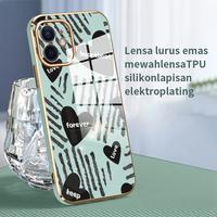 Gambar MHKEID Casing Hp Untuk OPPO A5 2020 A9 2020 Case Cinta Hati kasing silikon Softcase Lanyard Pelapisan Samping Casing - Gaya1, OPPO A5 2020 dari MHKEID MALL Kab. Tangerang 5 Tokopedia