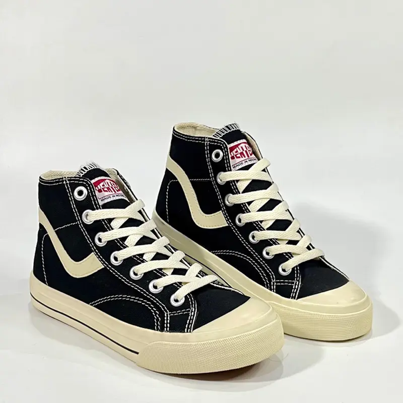 WANADA Sepatu Pria Wanita Sneakers Tinggi Hight Casual Sepat Sekolah Style Ventela Boots 1