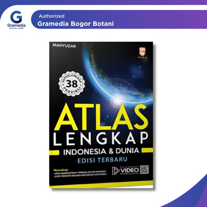 Gambar Gramedia Bogor - Buku Atlas Lengkap Indonesia & Dunia Edisi Terbaru 38 Provinsi dari Gramedia Bogor Kota Bogor Tokopedia