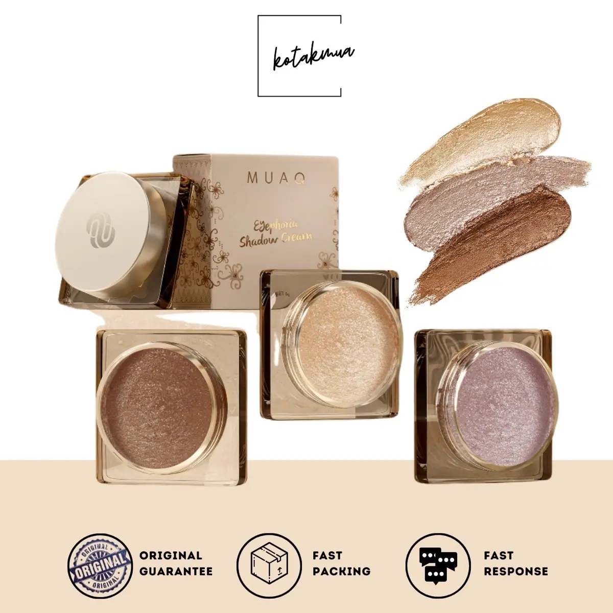 MUAQ Eyeshadow Cream - Eyephoria
