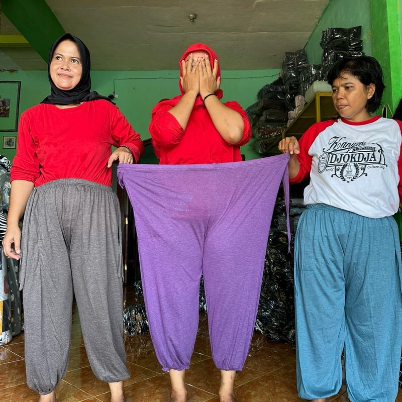 CELANA JUMBO JOGGER PANJANG WANITA KOREAN STYLE BATARA KRESNA 4