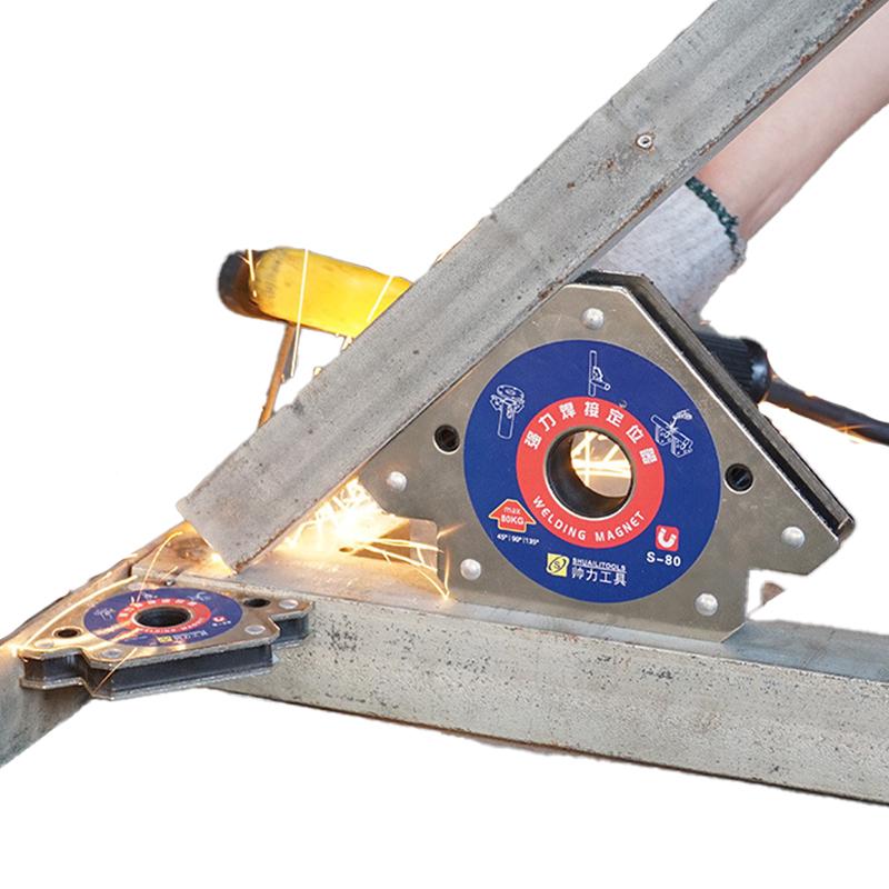 Thiết Bị Định Vị Hàn Từ Tính, Mạnh Mẽ, Hút Sắt, Dụng Cụ Hỗ Trợ Hàn Điện, Đa Góc, Góc Phải, Góc Vát, Cố Định 90 Độ, Phụ Kiện Dụng Cụ Hữu Ích, Cỡ Lớn 1