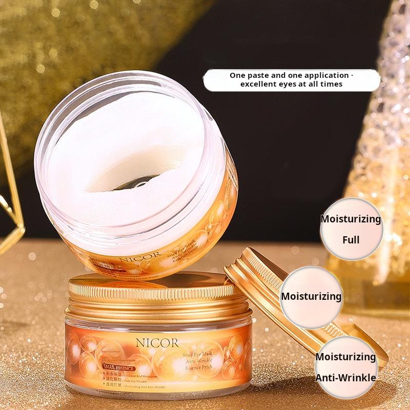 Mặt nạ mắt ốc sên, Tinh chất chống nhăn, Dưỡng ẩm, Chống nhăn, cho mắt Skincare Women Nữ 0