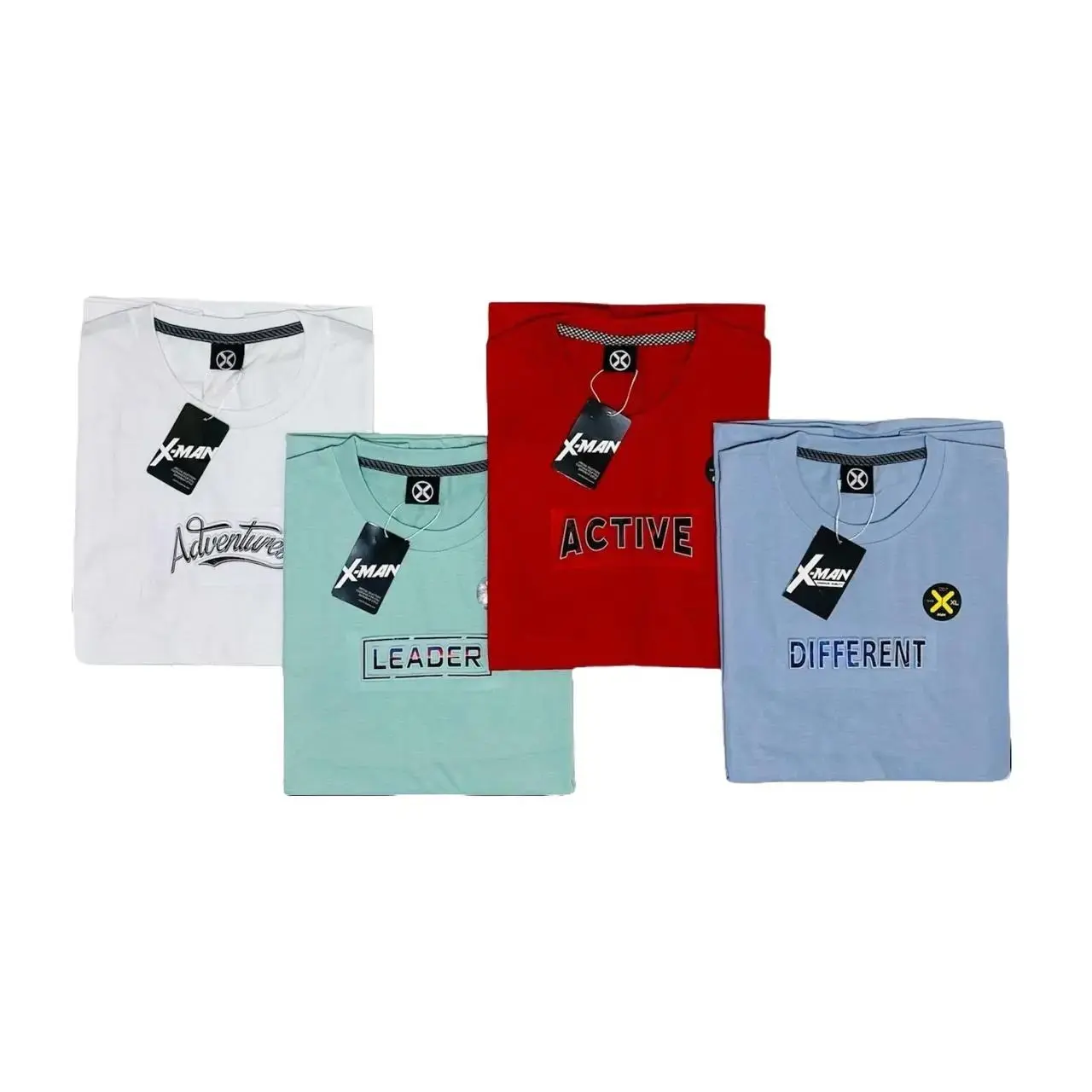Paket 4 Pcs 100 Kaos Distro Mix Brand Pria dan Wanita/Kaos Distro Polos/Kaos Distro Terlaris/Atasan Pria motif/Kaos Distro Terlaris Nyaman Lembut
