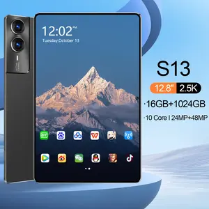 free wireless  keyboard s13 12.8" Tablet [16GB+1TB] | Pengalaman Pro Layaknya PC | 120Hz OLED Real Color FullView Display | Ultra-tipi Kartu Layar Wifi