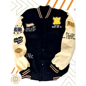 jaket Varsity jaket varsity baseball full bordir casual distro bisa cod