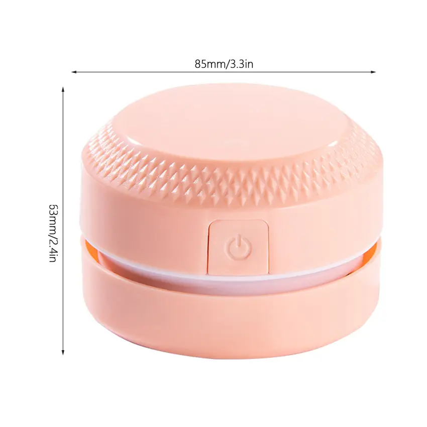 Desktop Vacuum Cleaner USB Charging with Vacuum Nozzle Cleaning Brush, Detachable Design &amp; Portable Mini Table Dust Vaccum Cleaner, Best Cleaner for Cleaning Dust, Crumbs, Piano, Computer