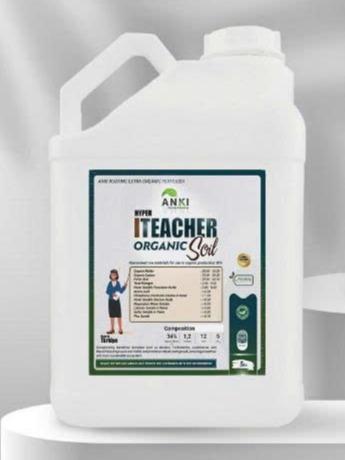 [HOT CAN 5 Lít ] Phân bón HYPER ITEACHER SOIL ORGANIC - Bậc thầy cải tạo đất, giúp tăng khả năng giữ nước, cải thiện cấu trúc đất,..