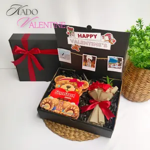 kado valentine cewek gift coklat beruang edisi valentine