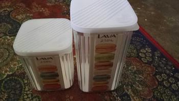 Product Review of Plastic Air Tight Food Canister Container 1.5L-3.0L – LAVA CST7733/8833/7744/8844 Plastik Kitchenware from H**n 1