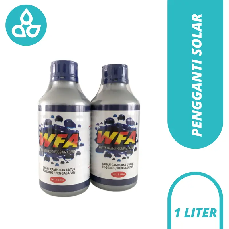 WFA Water Based Fogging Agent Campuran Fogging Pengganti Solar Kemasan 1 Liter 0