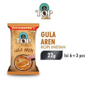 TOP Coffee Kopi Instan Gula Aren 22g isi 9pcs
