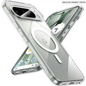 Funda trasera magnética fuerte y resistente a golpes con protección para cámara para Pixel 10 9 9A 8A 8 Pro 7 7A 6A 6 ProXL XL