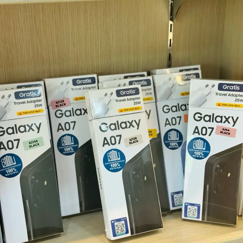 Samsung Galaxy A07 Ram 6/128GB | NEW GARANSI RESMI Handphone Gadget