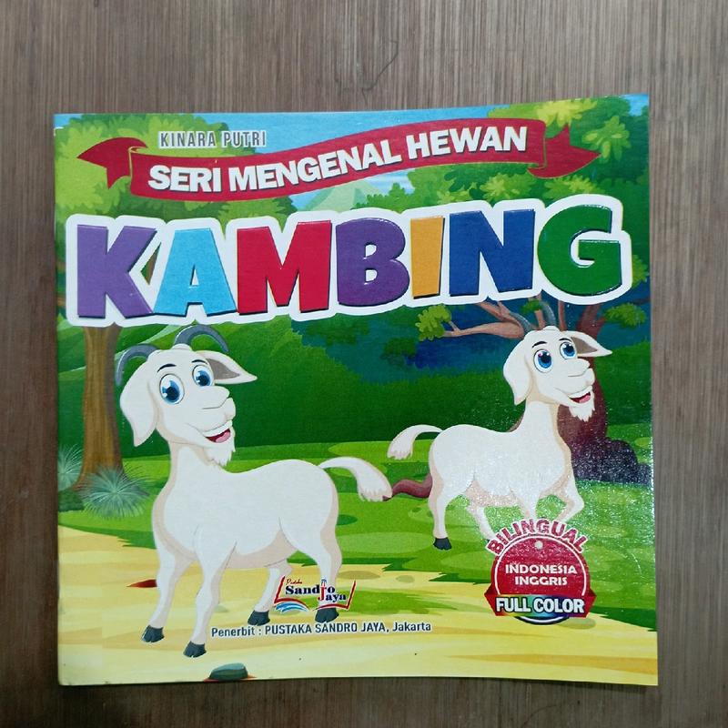Buku Cerita Bergambar Seri Mengenal Hewan 2 Bahasa Bilingual Full Color - Kinara Putri - Pustaka Sandro Jaya - Books Anak 4
