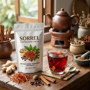 SORREL - Teh Wedang Uwuh Teh Herbal Tradisional, Kaya Rempah, Nikmat & Alami BISA COD GRATIS ONGKIR