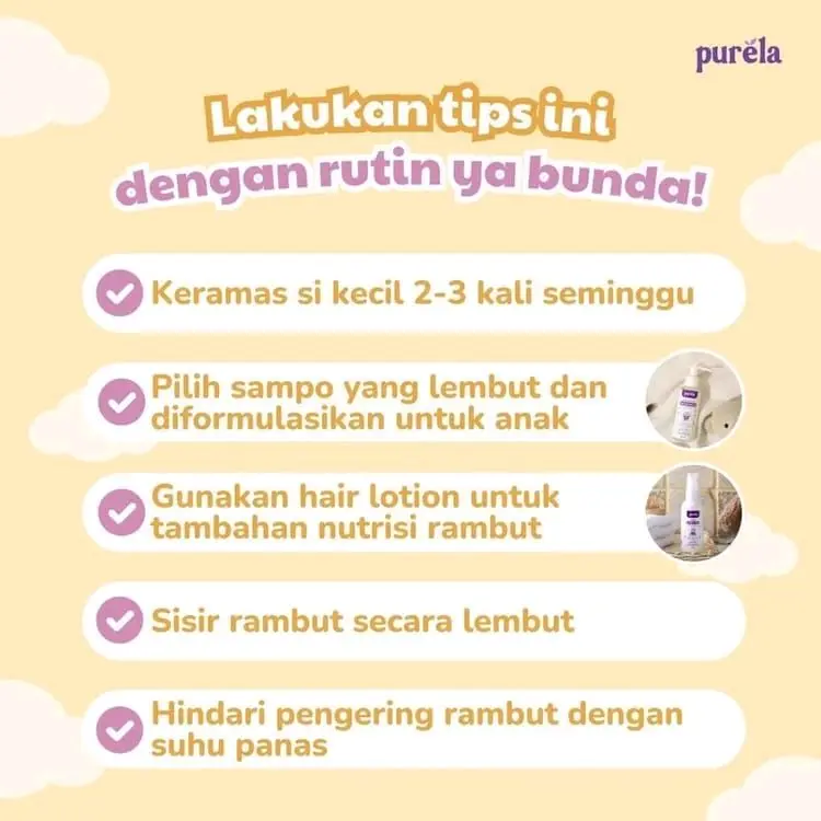 Purela Hair Lotion Baby 100ml 3