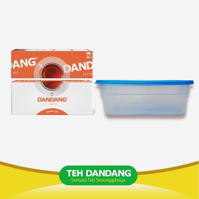 Gambar Teh Dandang Jasmine kemasan pack free Containmini isi 2 Pack 50gr dari Teh Dandang Kota Tangerang Tokopedia
