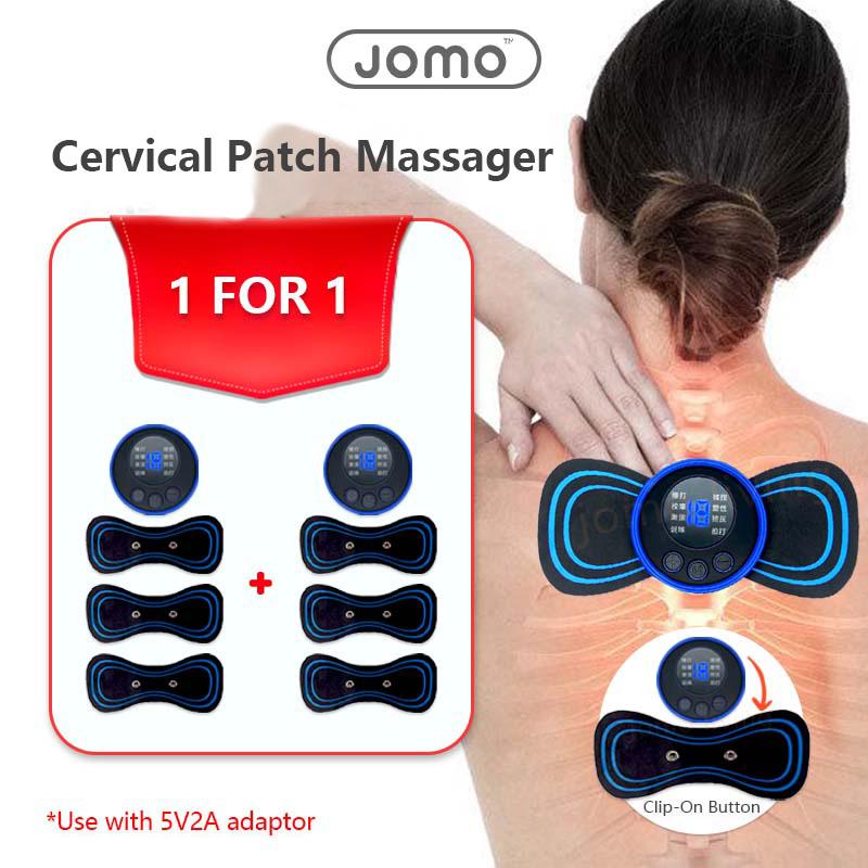 【JOMO Livestream Exclusive 1 FOR 1 Cervical Patch Massager Comfort Neck Massage Portable Wireless Remote Control Soothe massager