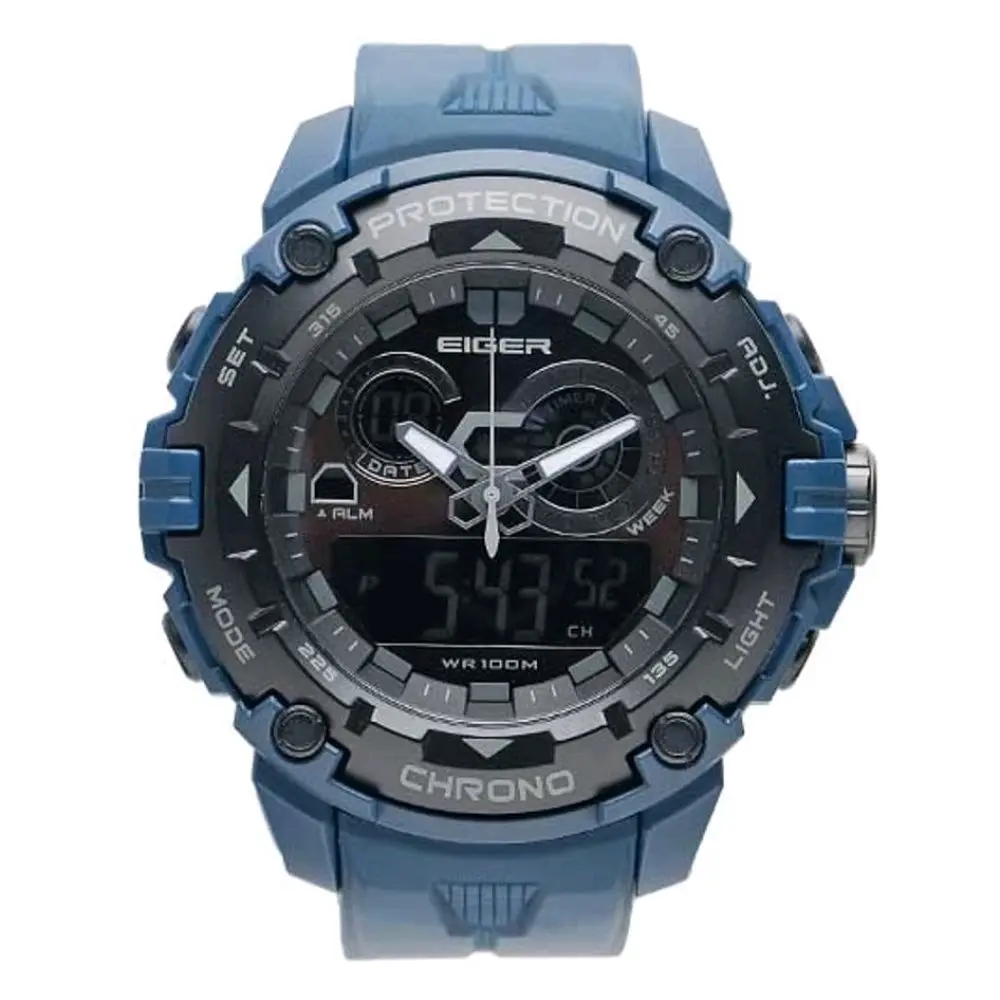 Jam Tangan Eiger 1989 Alverstone Navy - New & Original Adventure Fashion Watch