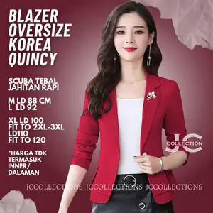 Blazer Kerja Kantor Wanita Quincy  - JCCollections