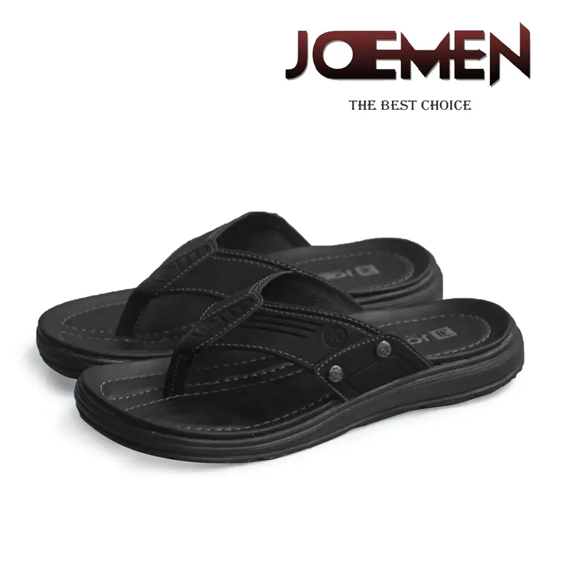 SANDAL KULIT ANTI PUTUS TERBARU 2025 Sendal Cowok S 20 Kasual Slop Selop Untuk Santai Kerja Laki Laki Casual Pria Sendal Kasual 2