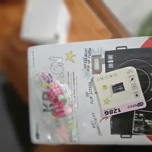 【KiTBEEZ KP-4】 Kamera Digital 5K WiFi 75MP dengan Zoom Digital 18X, Layar Putar 180°, Flash Intelligent Muncul Otomatis untuk Selfie & Pembuatan Vlog