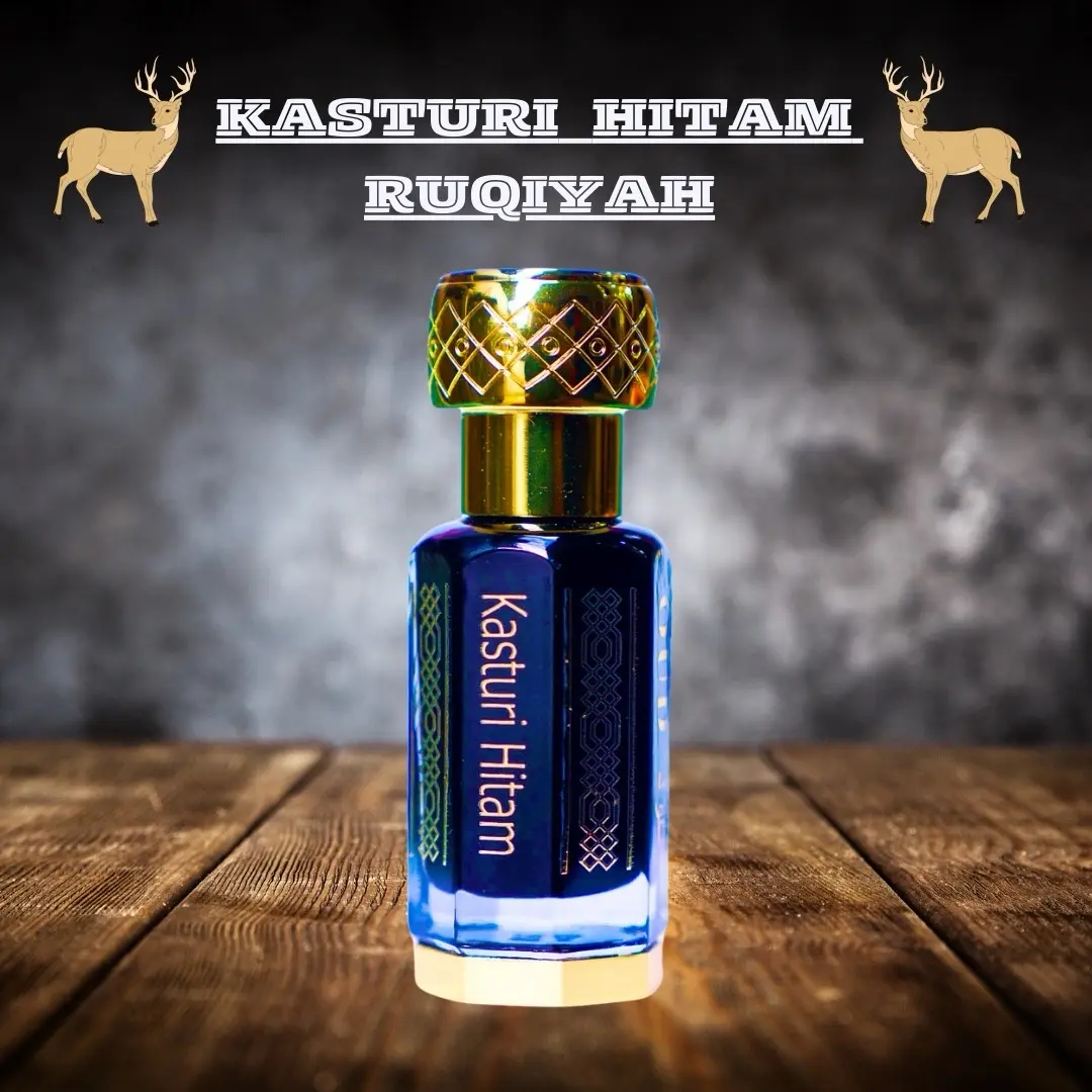 MINYAK KASTURI HITAM RUQIAH Fragrance Oil 12ML
