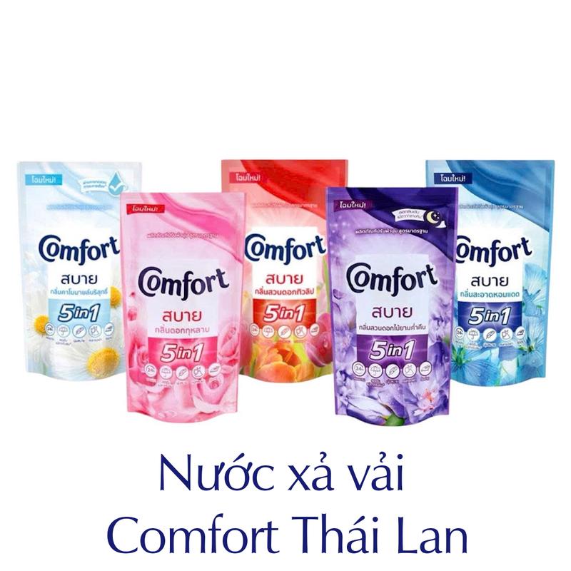 Combo 3 túi nước xả vải Comfort Thái Lan 500ml/túi