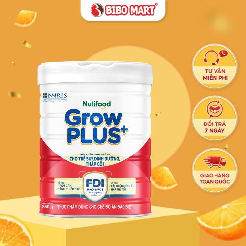  Sữa Growplus Đỏ 900g 1,5kg Cho bé trên 2+ tuổi - Bibo Mart 