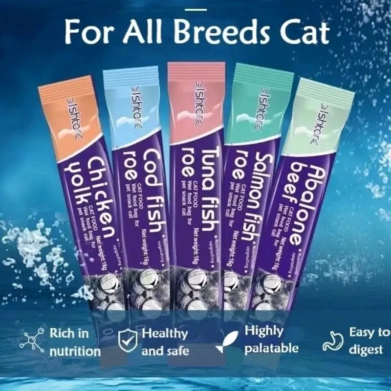 Ishtar Liquid Treats Snack Camilan Kucing
