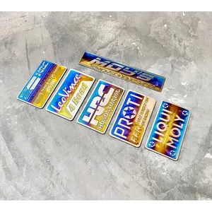 EMBLEM LOGO TITANIUM COVER HUGGER LIQUIMOLY LEOVINCE PROTI HRC