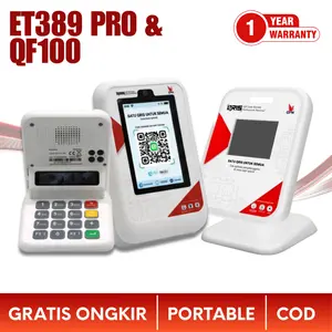 Speaker Notifikasi Alat Pembayaran ET389 PRO & QF100 Suara Real-time Otomatis untuk Toko dan Kasir